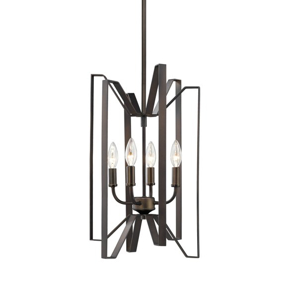 4 Light Pendant 4000-4BRZ