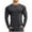 Black, variant on Kaemgyyd Long Sleeve Shirt for Men Stretch Compression Athletic Shirts Breathable Slim Crew Neck Undershirts for Hiking Running Workout