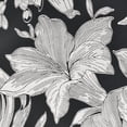thumbnail image 6 of Couristan Dolce Flora 8'1" x 11'2" Nero Black Outdoor Rug, 6 of 7