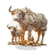 thumbnail image 1 of Decoración de la mesa de vacas de la mesa de la mesa de las vacas acrílicas para del estante de exhibición en casa, 1 of 9