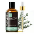 thumbnail image 3 of MAYJAM 3.38 fl oz Eucalyptus Essential Oil for Diffusers, Eucalyptus Diffuser Oil for Candle Making, Home Care, Fragrance, Humidifiers, 3 of 8