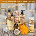 Spa Gift Baskets For Women Luxury Bath Set With Honey & Almond Spa