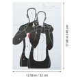 thumbnail image 4 of 2Sheets Paper Target for Athletes and Sports Enthusiasts 17.68X12.58In, 4 of 9