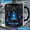 Black, variant on Custom Name Science Lab Mug, Neon Physics Major Ceramic Coffee Cup for Scientists