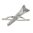 thumbnail image 1 of Creative Metal Bow And Brooch Crystal Lapel Pin Badge ,, 1 of 8