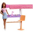 thumbnail image 1 of Barbie – Coffret Poupée et Lit surélevé, 1 of 9