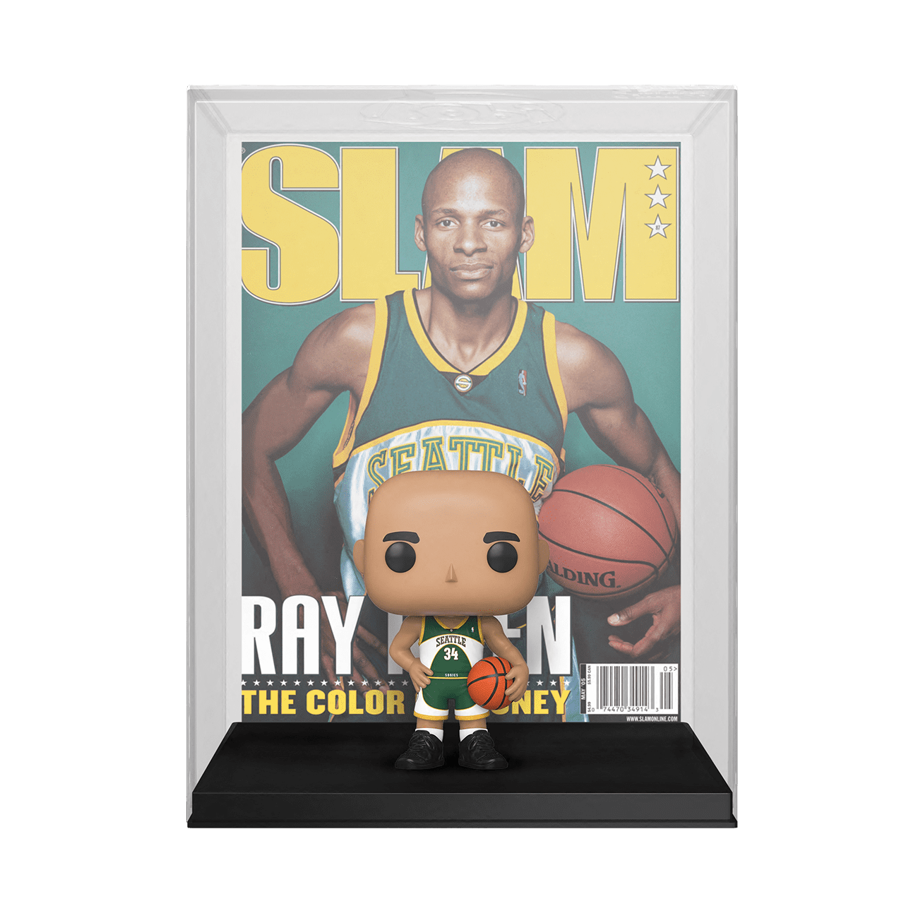 Funko Pop! NBA Cover: SLAM - Ray Allen Vinyl Figure - Walmart.com