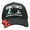 Black BITE - Motivation Finds You, variant on Sometimes Motivation Finds You Hat Funny Sarcastic Shark Graphic Novelty Cap