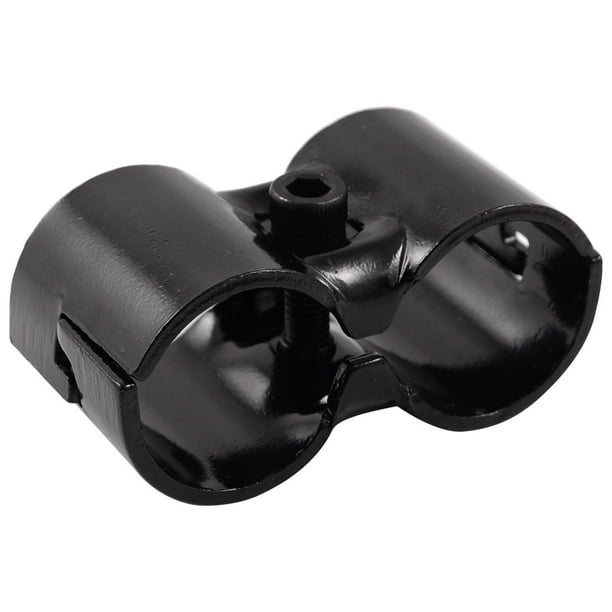Unique Bargains 29mm Hole Dia Pipe Clamp Clip Lean Tube Parallel Connector