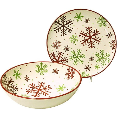 Christmas Snowflake Serveware Set