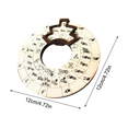 thumbnail image 3 of 3 Pcs Outil Mélodie en Bois, Roue Musicale, Roue Cercle de Cinquièmes Outil d'Apprentissage Guitare, Roue Cercle en Bois, 3 of 8