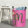 thumbnail image 1 of YFYANG Waterproof Laundry Hamper, Red Flower Art Laundry Basket Oxford Fabric with Handle Foldable, S, 1 of 8
