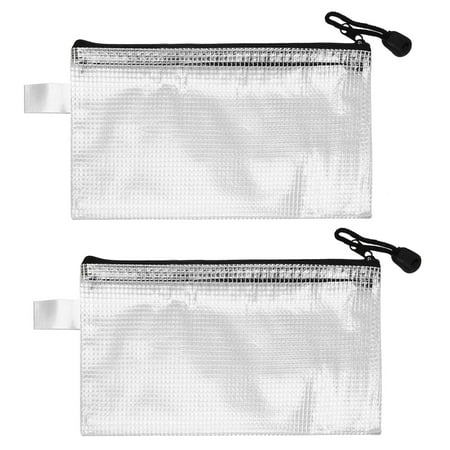

30Pcs B6 Mesh Zipper Pouch 5.3X7.7Inch Waterproof Zip Bag for School Office Supplies Puzzles & Games Organizing
