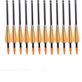 thumbnail image 2 of Plastic Fletched Fiberglass Arrows 12PCS Shaft Dia 7mm Hunting Arrow Archery, 2 of 6