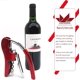 thumbnail image 3 of 2024, Abridor de vino eléctrico profesional de aleación de zinc Sacacorchos de palanca de conejo premium con papel de aluminio incorporado, 3 of 4