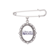 thumbnail image 1 of Love You Forever Citation Mignonne Style Broche Épingle Chemise Châle Clips, 1 of 3