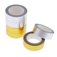 thumbnail image 4 of 6 Piezas Washi Tape 5M de Largo Cada Rollo DIY Cinta Adhesiva Japonesa Pegatinas Decorativas Cinta de álbum de Recortes para Manualidades Escolares Su Macarena Cinta Metálica de Papel Washi, 4 of 8