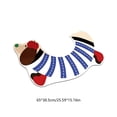 thumbnail image 3 of YiJuHui U Shape Bathroom Rug Set Non Slip Absorbent Diatomite Bath Mat Quick Dry Toilet Floor Mat Washable Cute Decor for Bathroom Safety, 3 of 6