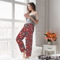 thumbnail image 5 of Salouo Dragons2 Print Women's Pajama Pants Casual Loose Sweatpants PJs Flowy Pants Drawstring Palazzo for Women Wide Leg Pants Lounge Pajama -X-Large, 5 of 8