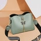 thumbnail image 5 of Mujeres's Soft Washed Leather Shoulder Bag Multi-Zip Large Capacity Handbag For Daily Use, Travel, Work, Shopping, 5 of 9