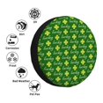 thumbnail image 4 of Fotbe Happy St. Patrick's Day Funda de Llanta de Repuesto con Estampado, Engrosada, Ajuste Universal para Jeep, Remolque, RV, SUV, Camión-14 inch, 4 of 6