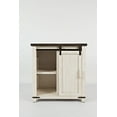 thumbnail image 2 of Jofran Madison County Rustic Reclaimed Pine Farmhouse 32" Barn Door Accent Cabinet, 2 of 11