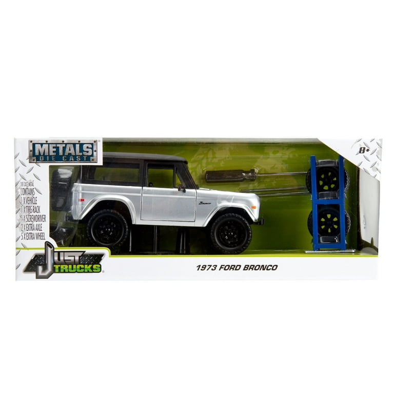 ミニカー Jada Toys 1973 Ford Bronco Just Trucks JADA TOYS JUST TRUCKS 1973 FORD BRONCO RED / WHITE 1:24 NIB