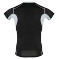 thumbnail image 3 of Los Hombres De Compresión De Gimnasia De Los Deportes De La Aptitud De Ciclismo Tops Atlética Camiseta Xl Negro Sunnimix Athletic Apparel, 3 of 8