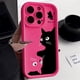 thumbnail image 3 of Soft TPU Phone Case For iPhone 13 Pro Max 11 15 14 12 XR X XS 7 8 Plus SE SE3 14promax 15promax Len Protection Cat Funda Cover, 3 of 5