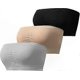 thumbnail image 1 of 3-Pack Seamless Bandeau Bralettes with Removable Padding for Women, 1 of 5
