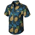 thumbnail image 4 of Camisas florales tropicales para hombres, ropa con impresión 3D, camisa hawaiana de vacaciones, camisetas de manga corta Y2K, ropa vintage, blusa con solapa, 4 of 5
