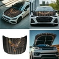 thumbnail image 7 of Yuyamidu 3 PCS Deer Car Hood Covers Protector American Flag Car Front Hood Cover Camo Hunting Auto Exterior Rear View Accessories Removable Side Mirror Covers for Cars Sedans, 7 of 7
