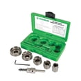 thumbnail image 1 of Juego de cortadores de agujeros Greenlee 660 Quick Change con punta de carburo, 1 of 9