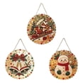 thumbnail image 6 of DIY Christmas Pearl Diamond Painting Kit, Christmas Pearl Beads Hanging Suncatcher Ornament, Handmade Holiday Acrylic Sun Catcher Pearl Beads Craft Set for Wall Window Decor, 6 of 8