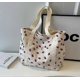 thumbnail image 1 of Strawberry Tote Bag Women Cute Corduroy Shoulder Bag with Side Pocket Purse Handbag for Spring Summer Work and Travel, 1 of 3