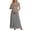 Dark Gray, variant on LIaqionyy Women's Maternity Dress Summer Spaghetti Strap Sleeveless Pregnancy Casual Flowy Maxi Dresses Sundress Clothes