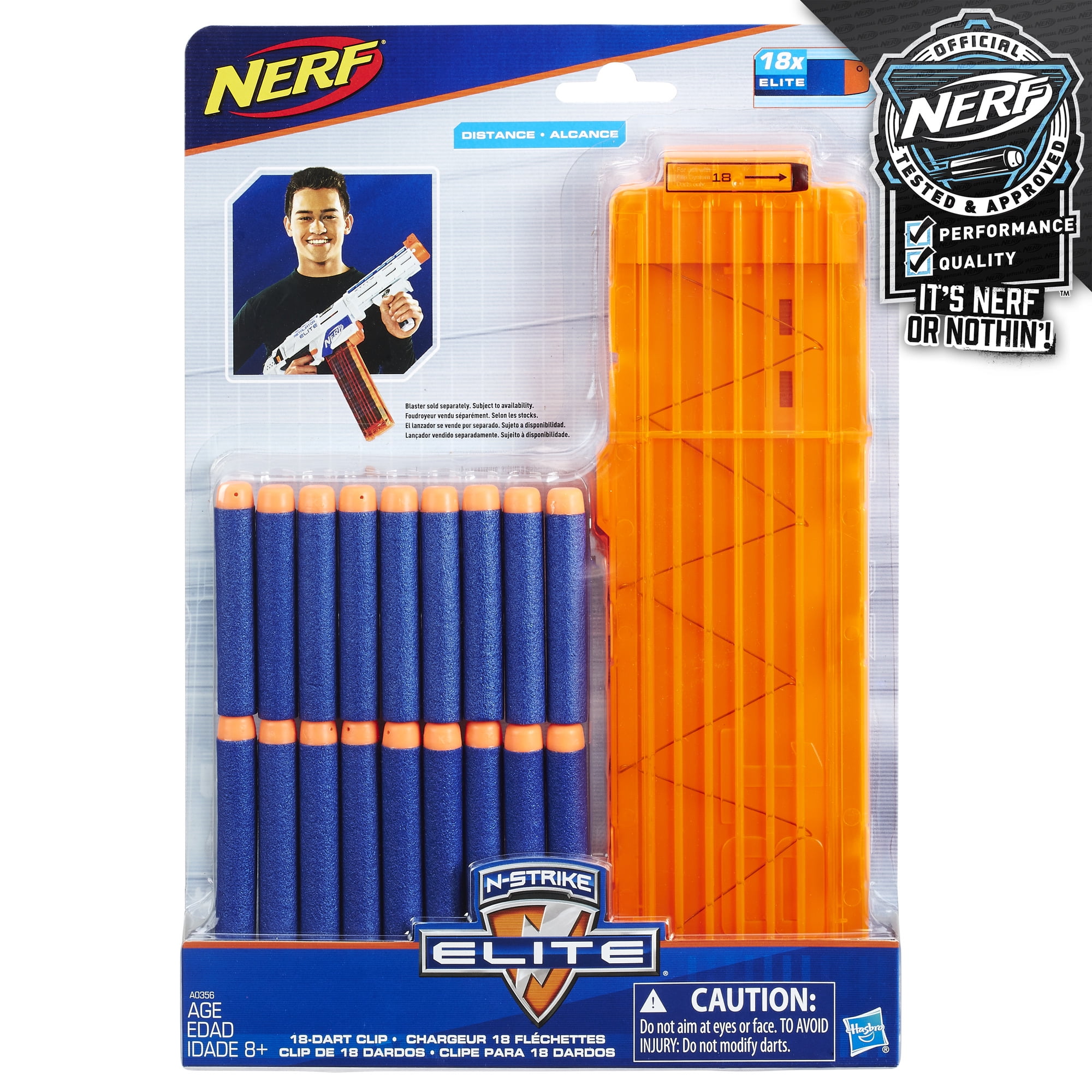 NERF N-strike Clip System Darts 36pk for sale online 