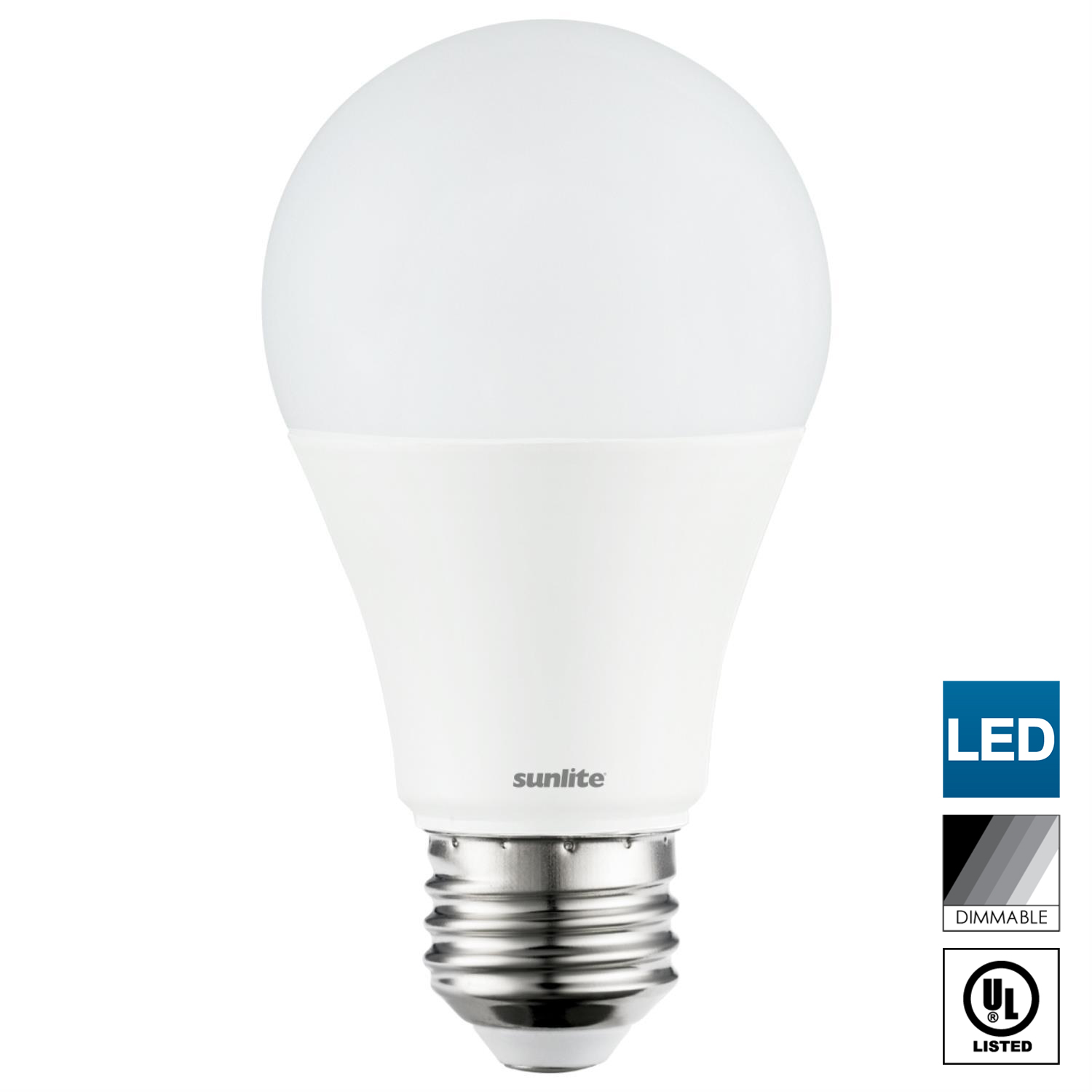 Sunlite LED A21 Light Bulb, Dimmable, 15 Watts (100W Equal), Medium