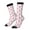 2 Black-1, variant on Flamingo On Checkered Print Adult Socks for Men & Women,Calf Socks, Ankle Socks,Boots Socks,Breathable Casual Sock,Unisex Crew Socks