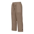 thumbnail image 5 of Shachafan Lightweight Girls Beach Casual Pants For And Summer Solid Color Capri Style Kids Trousers With Comfortable Fit And Easy Care Girls Pats, 5 of 6