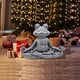 thumbnail image 4 of Estatua de rana de yoga meditando: regalos para mujeres/mamá, figuras de ranas de jardín zen para decoración del hogar y el jardín, ideas de regalos de decoraciones de ranas, regalos de ranas para mu, 4 of 5