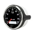 thumbnail image 3 of Tacómetro 85 mm/3,35 pulgadas 0‑4000 RPM IP67 Luz de fondo ámbar blanca impermeable para motor de gasolina de 1 a 8 cilindros, 3 of 12