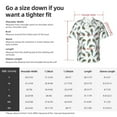 thumbnail image 4 of Fotbe Colorful Grass Hawaiian Shirt for Men Unisex Summer Beach Casual Short Sleeve Cotton Linen Button Down Shirts-XX-Large, 4 of 5