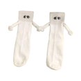 thumbnail image 4 of Calcetines casuales Yuyangstore 3D de succión magnética Regalos divertidos Calcetines de sala de estar Blanco, 4 of 8