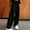 A60 Black, variant on Tween Girls Soft Knit Wide Leg Pants Elastic Waist Relaxed Fit Flowy Trousers for Casual Holiday Lounge Wear, 5T-16Y