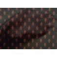 thumbnail image 5 of oneOone Cotton Poplin Rust Brown Fabric Block Craft Projects Decor Fabric Printed By The Yard 42 Inch Wide-IU, 5 of 5