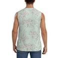 thumbnail image 4 of Fotbe Men's Retro Snake Print Men's Sleeveless Muscle Tank Tops Casual T-Shirts for Gym Workout Beach-Medium, 4 of 8