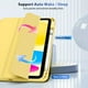 thumbnail image 5 of Funda TimoVo para iPad (A16) 11.ª generación, 11 pulgadas 2025, color amarillo claro, 5 of 9