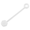 thumbnail image 3 of Yajisi Juego de Tapones Antiderrames Silicona Termo Blanco Transparente (10.0 cm / 3.9 inches), 3 of 9