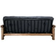 thumbnail image 4 of Homestead Collection Futon Frame w/ Mattress, Stain & Clear Lacquer Finish, 4 of 5